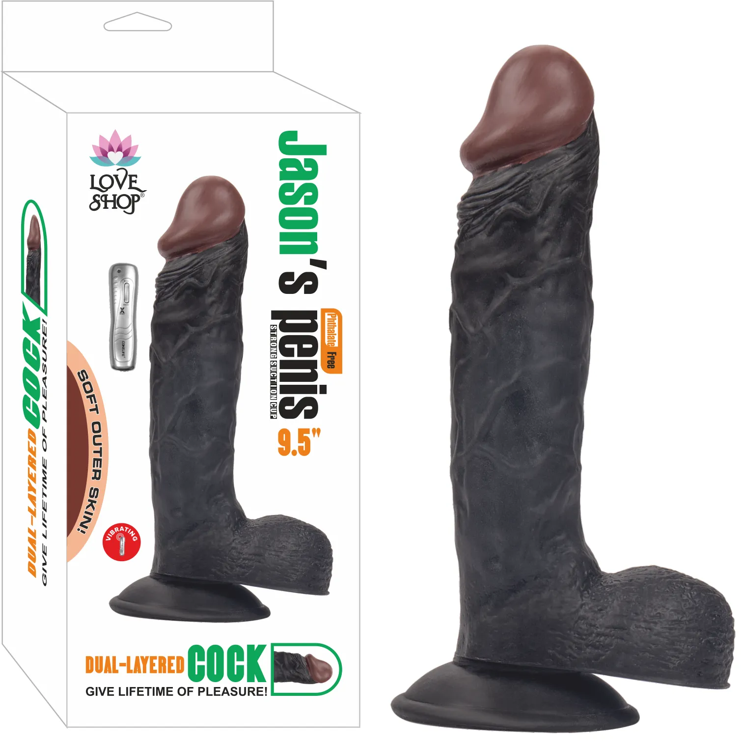 دیلدو کلفت مشکی - 4