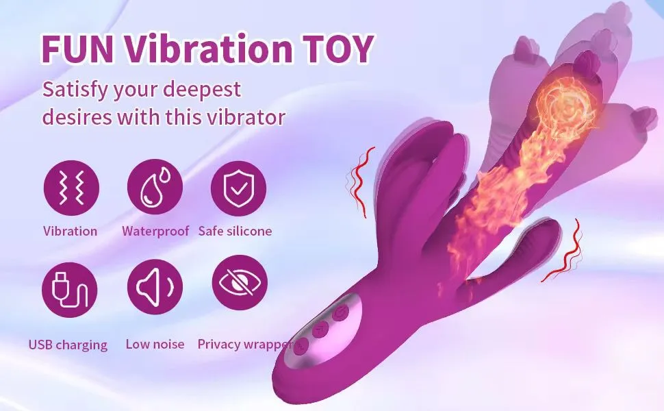 دیلدو حرارتی سه موتوره - 6